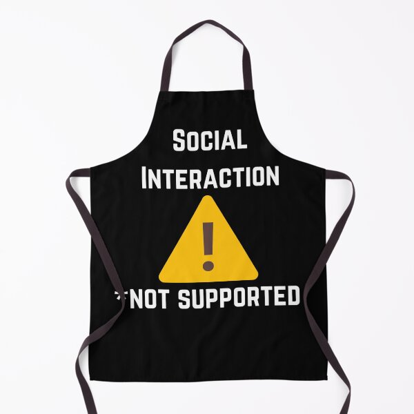 Item preview, Social Interaction Not Supported designed and sold by safdav872.