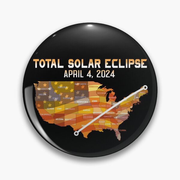 Item preview, Total Solar Eclipse 4 8 2024 American Flag Path Of Totality Gear designed and sold by DynamicDesign.