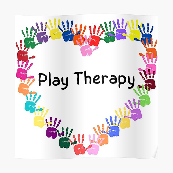 "Heart Play Therapy" Poster by CounselorsRUs Redbubble