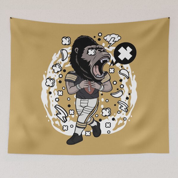 Item preview, Football Gorilla designed and sold by Sinfamous.