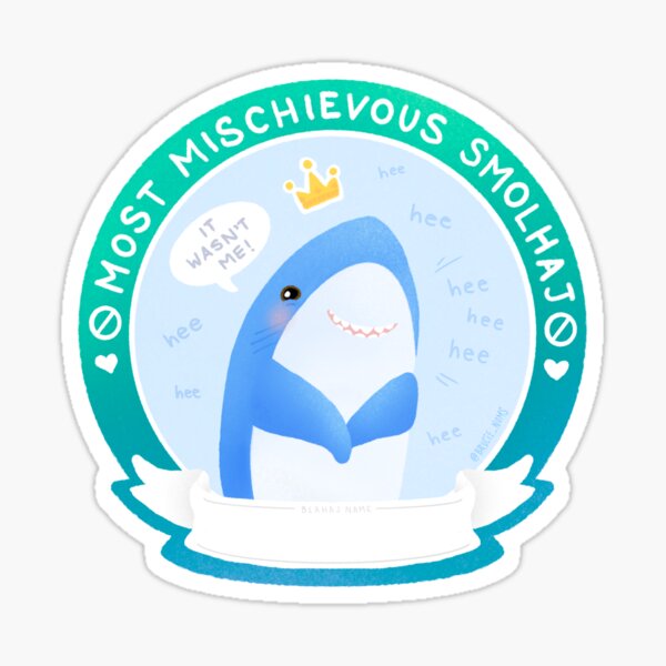Item preview, Smolhaj: Most Mischievous Smolhaj Badge designed and sold by BrucieNoms.