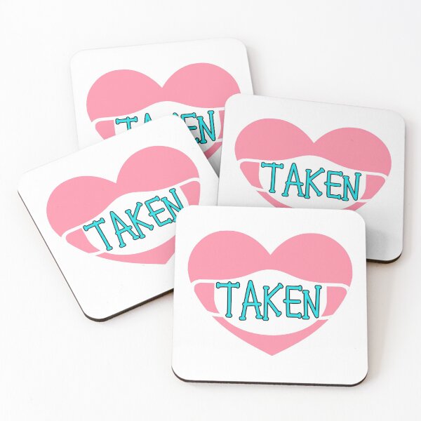 Item preview, Pandemic Valentine Heart Taken- Valentine in Quarantine  designed and sold by younghopes.