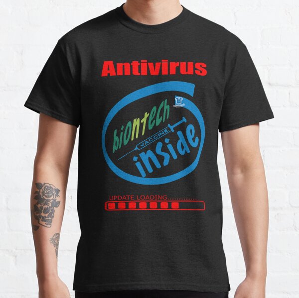 ANTIVIRUS BIONTECH-IMPFSTOFF INNEN Classic T-Shirt