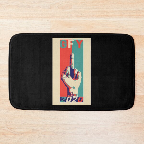 Item preview, Retro GFY 2020 Funny Vintage Colors Bad Year Flipping the Bird Design designed and sold by chris-ellis-art.