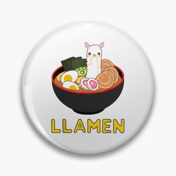 Item preview, Llamen Llama Ramen Noodle Japanese Anime Kawaii Gift  designed and sold by malino228.