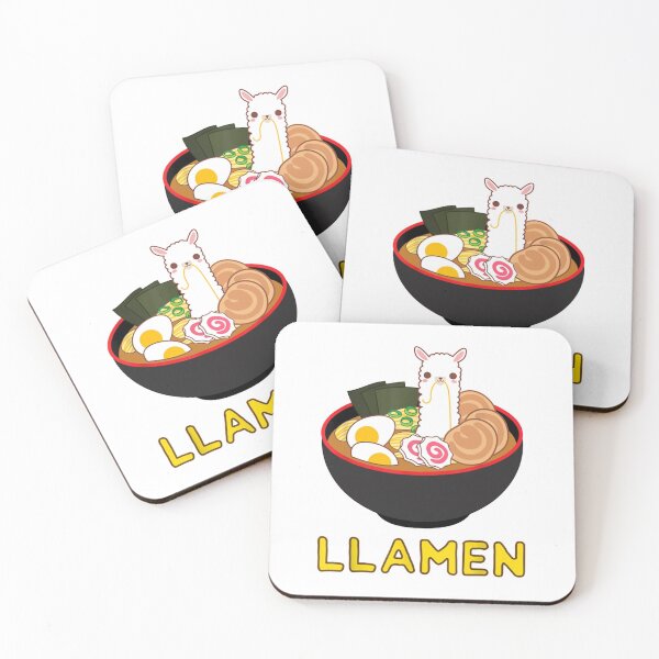 Item preview, Llamen Llama Ramen Noodle Japanese Anime Kawaii Gift  designed and sold by malino228.