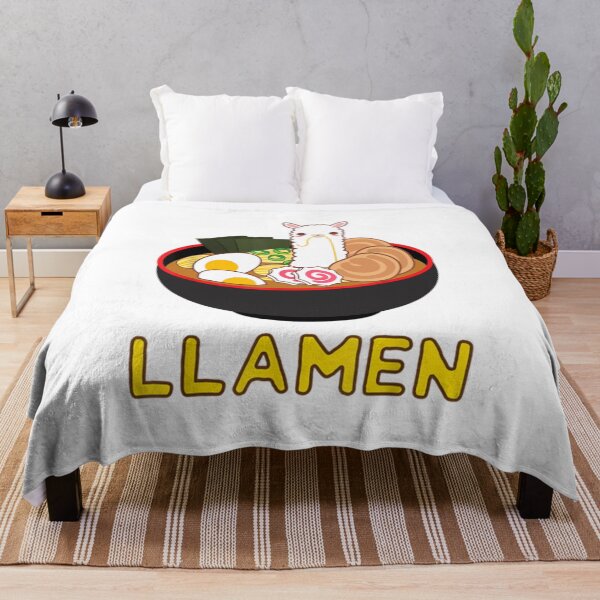 Item preview, Llamen Llama Ramen Noodle Japanese Anime Kawaii Gift designed and sold by malino228.