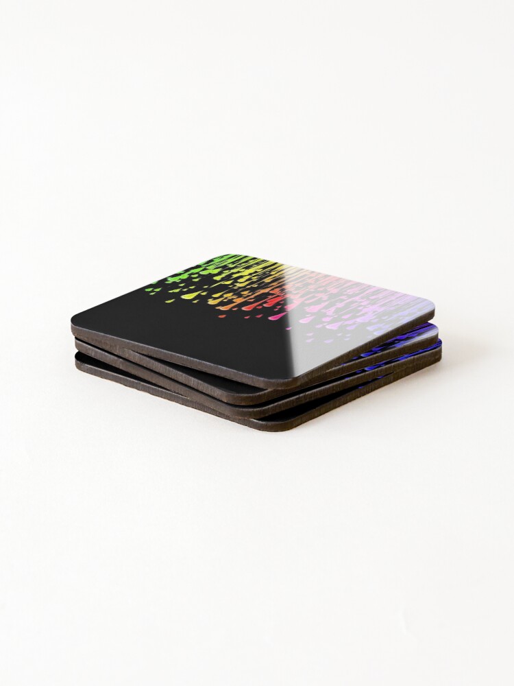 Thumbnail 4 of 5, Coasters (Set of 4), Paint Splash designed and sold by R-FitDesign.