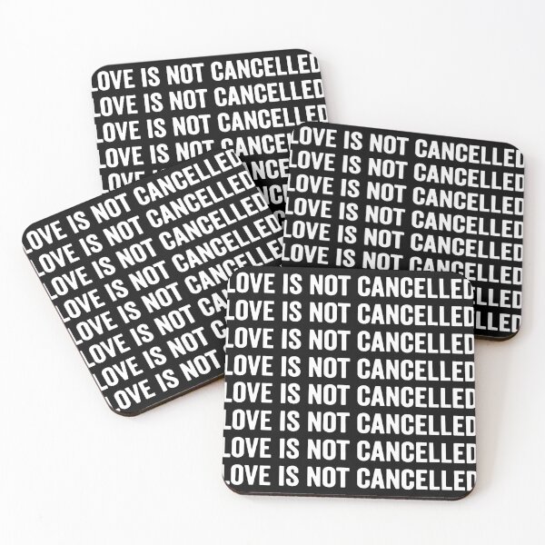 Item preview, Love Is Not Cancelled designed and sold by designbychow.