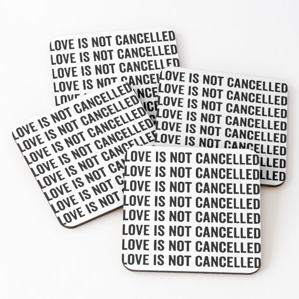 Item preview, Love Is Not Cancelled designed and sold by designbychow.