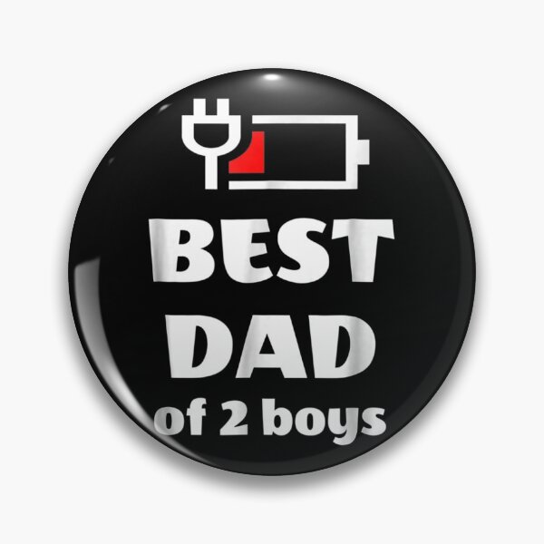 Item preview, Mens Fathers Day Gift For Dad of 2 Boys From Wife Or Son designed and sold by Laren-Fashion.