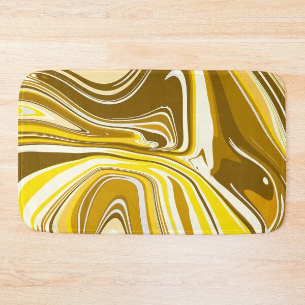 Item preview,  Yellow And Gold Marble Pattern Abstract Background- Liquid art designed and sold by shivani21061993.