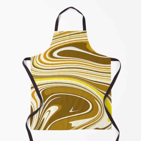 Item preview,   Yellow And Gold Marble Pattern Abstract Background- Liquid art designed and sold by shivani21061993.