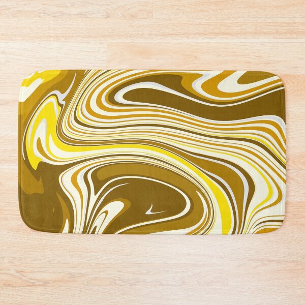 Item preview,   Yellow And Gold Marble Pattern Abstract Background- Liquid art designed and sold by shivani21061993.