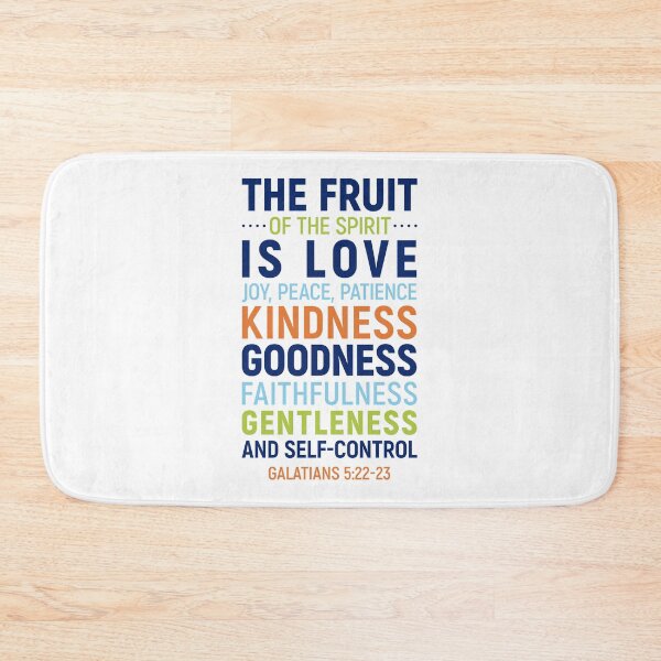 Item preview, The Fruit Of The Spirit Is Love Joy Peace, Galatians 5:22-23, Bible Verse designed and sold by aenaonartwork.