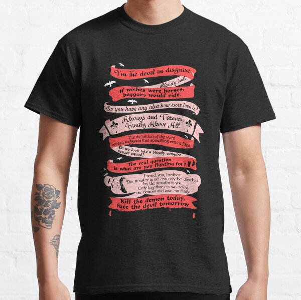 Quotes Tee. Classic T-Shirt