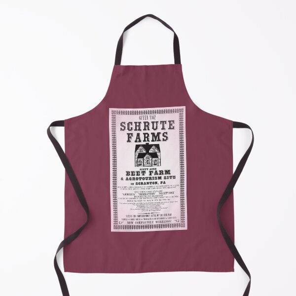 Item preview, Schrute Farms Poster - The Office - Beet Stained designed and sold by LordRivers.
