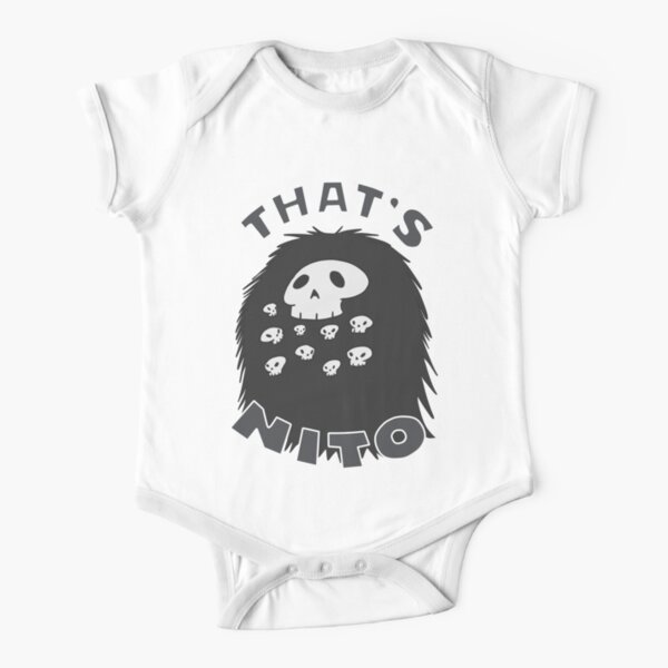 That's Nito (colored text!) Short Sleeve Baby One-Piece