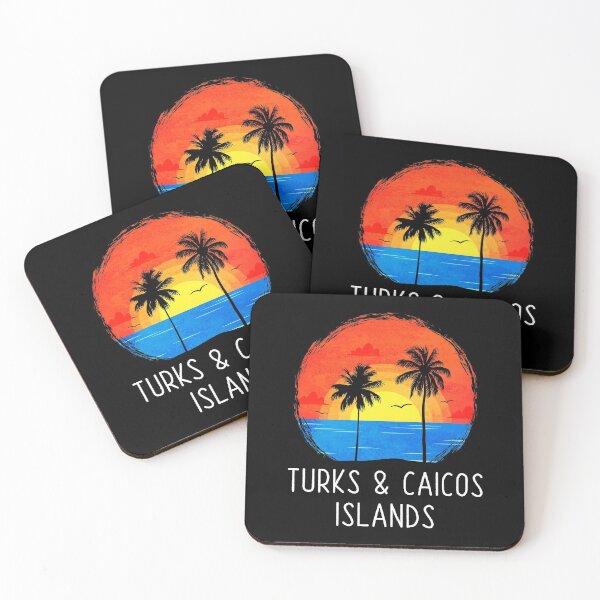 Item preview, Turks And Caicos Islands Vacation Souvenir Sunset designed and sold by Delightfully Cynical.