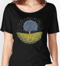 Starry Night Sky Women's Relaxed Fit T-Shirt