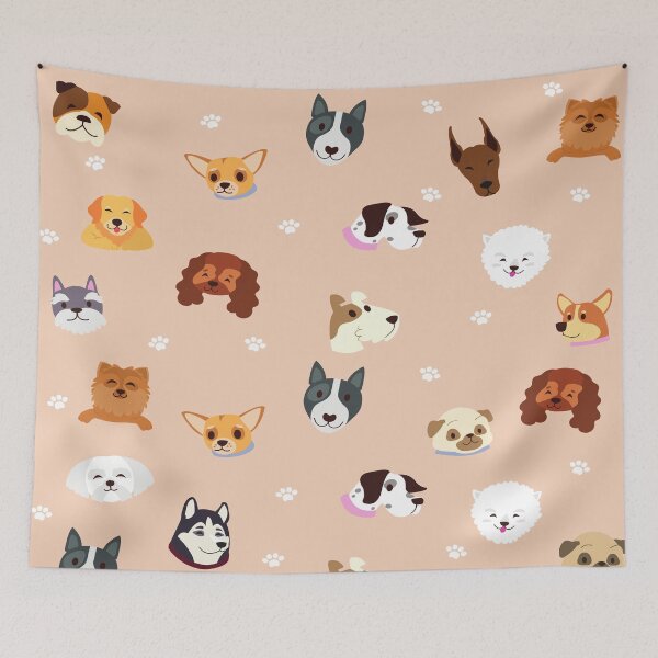 Item preview,  Easily Distracted By Sloths and Dogs... Cute Dog Breeds Pattern  designed and sold by Christeena-.