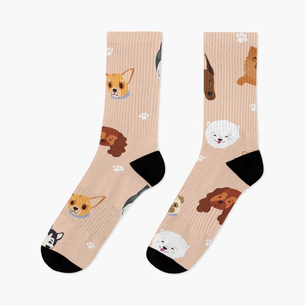 Item preview,  Easily Distracted By Sloths and Dogs... Cute Dog Breeds Pattern  designed and sold by Christeena-.