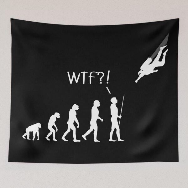Item preview, Human Evolution Jetpack Attack designed and sold by Legit Hooligan.