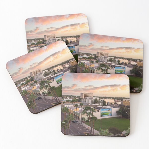 Item preview, Downtown Harlingen, TX skyline at sunset designed and sold by Raul Cano.