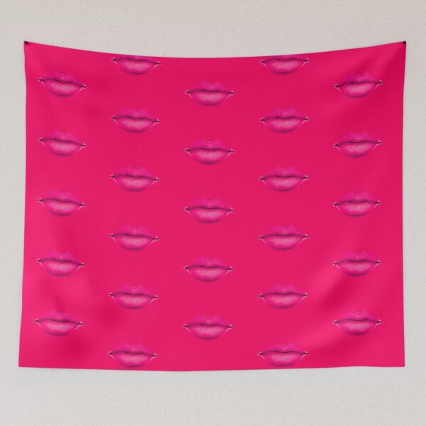 Item preview, HOT PINK POUTY LIPS designed and sold by AEJdesign.