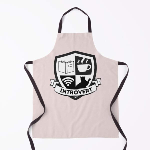 Item preview, Introverts Coat Of Arms designed and sold by Dollfacedesign.