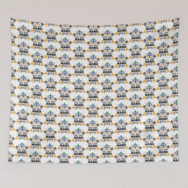 Item preview, Little Miss Mardi Gras Carnival Fat Tuesday designed and sold by Gordon Nelson.