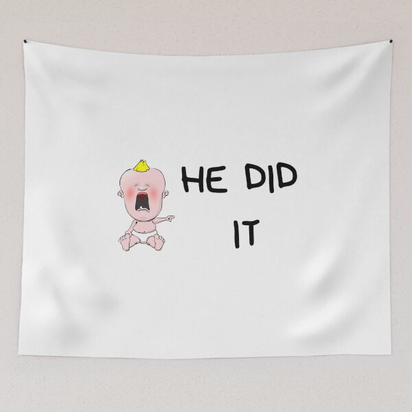 Item preview, Angry baby: He did it! designed and sold by daguilon.