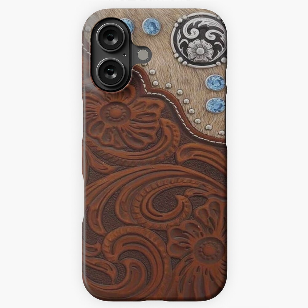 Hooey Logo Brown Floral Samsung Galaxy Phone Case
