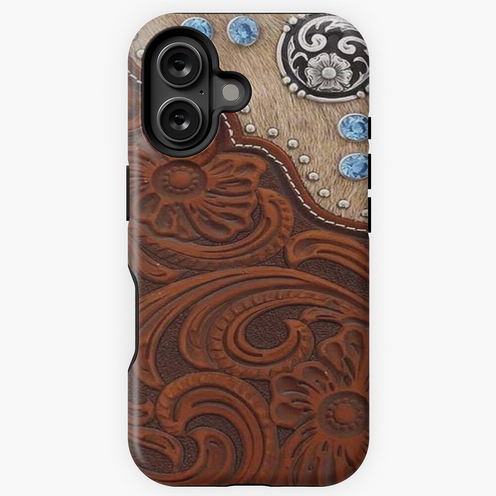 Hooey Logo Brown Floral Samsung Galaxy Phone Case