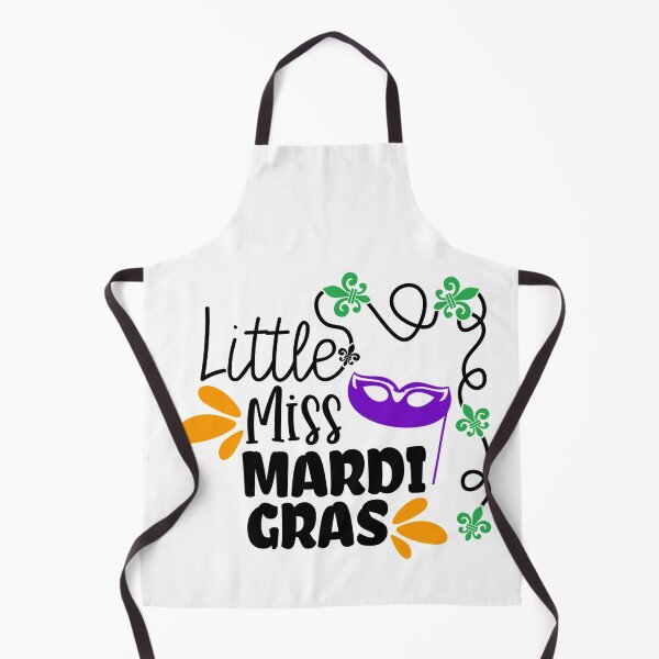 Item preview, Little Miss Mardi Gras Carnival Fat Tuesday designed and sold by Gordon Nelson.