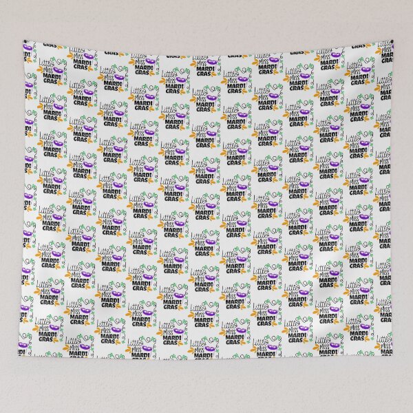 Item preview, Little Miss Mardi Gras Carnival Fat Tuesday designed and sold by Gordon Nelson.