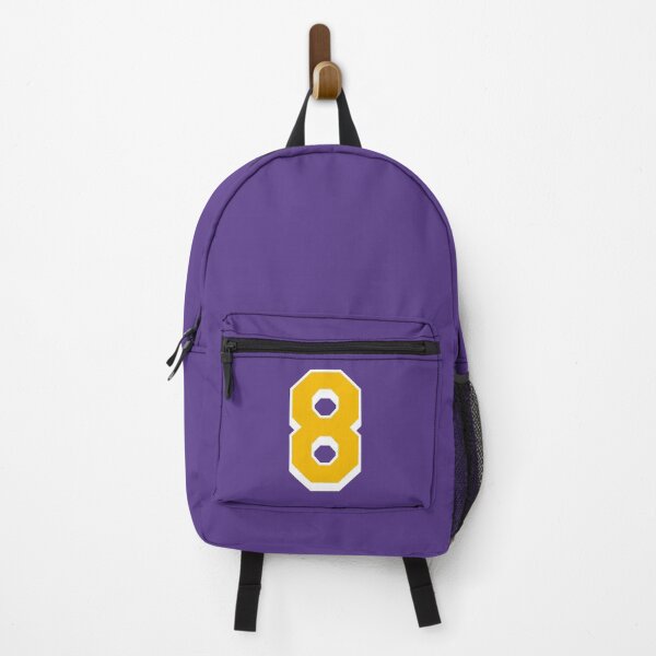 Item preview, 8 Yellow Number Eight Purple Basketball Jersey designed and sold by elhefe.