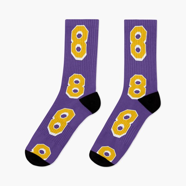 Item preview, 8 Yellow Number Eight Purple Basketball Jersey designed and sold by elhefe.