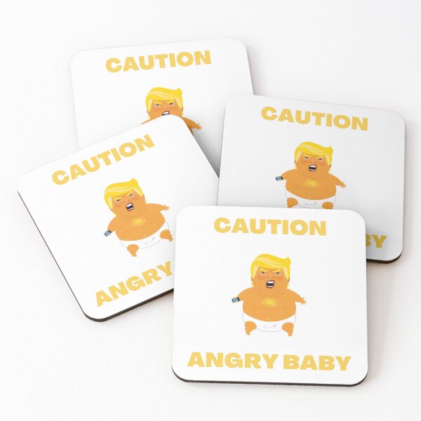 Item preview, Caution: Angry Trump baby designed and sold by daguilon.