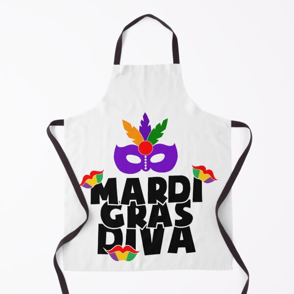 Item preview, Mardi Gras Diva Carnival Fat Tuesday designed and sold by Gordon Nelson.