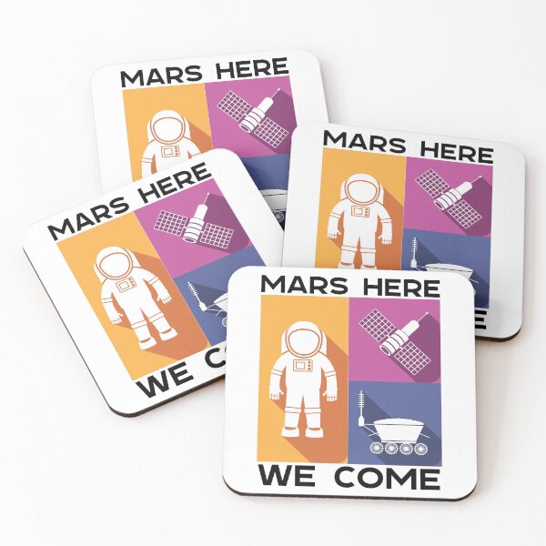 Item preview, Mars Here We Come designed and sold by GravitiTees.