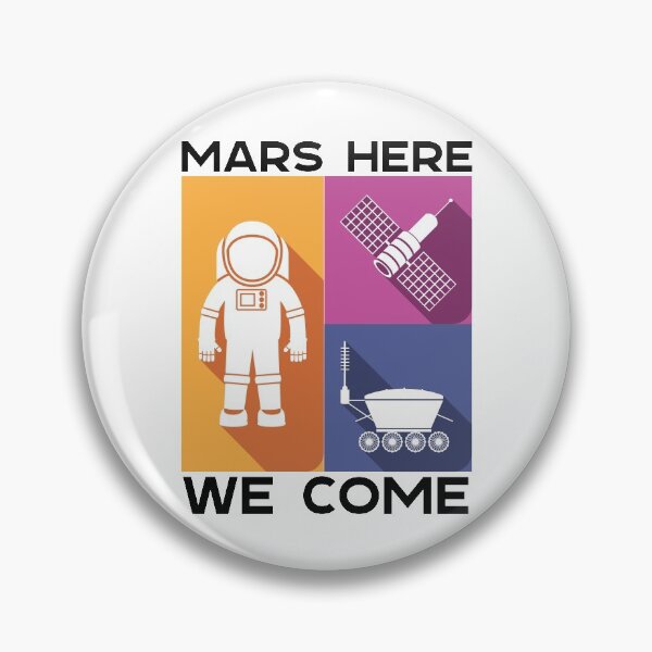 Item preview, Mars Here We Come designed and sold by GravitiTees.