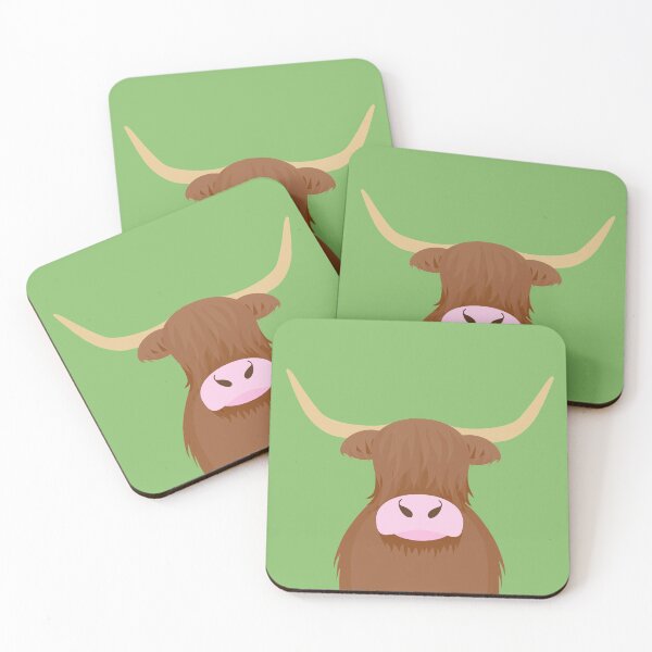Item preview, Highland cow designed and sold by creativemonsoon.
