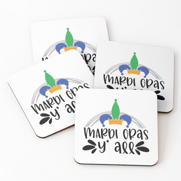 Item preview, Mardi Gras Yall Carnival Fat Tuesday designed and sold by Gordon Nelson.