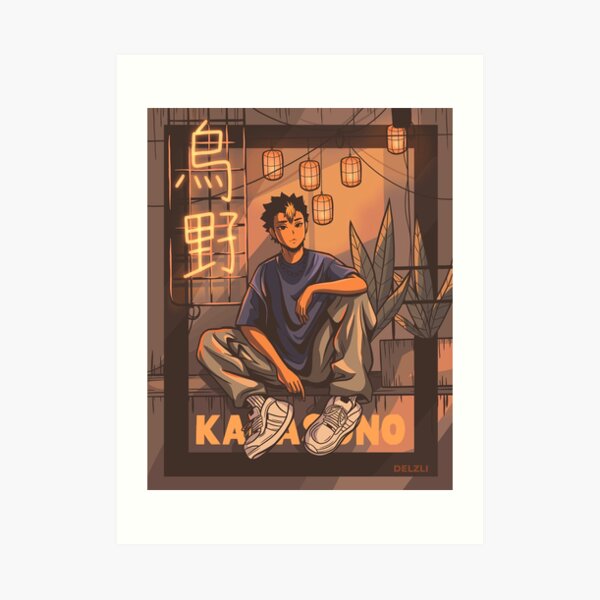 Nishinoya Yuu Art Print