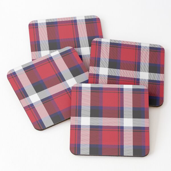 Artikelvorschau, Red Navy Plaid Tartan Textured Pattern entworfen und verkauft von Siu-Hong Mok.
