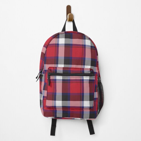 Artikelvorschau, Red Navy Plaid Tartan Textured Pattern entworfen und verkauft von Siu-Hong Mok.