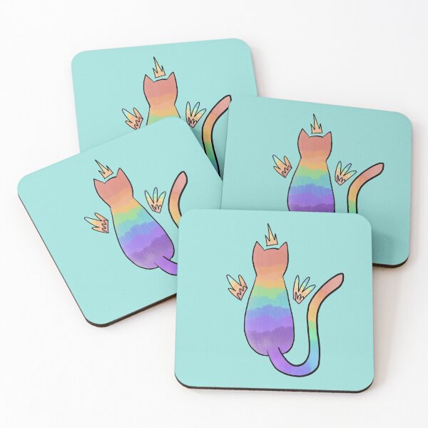 Item preview, Rainbow Kitty designed and sold by LavenderKitten.