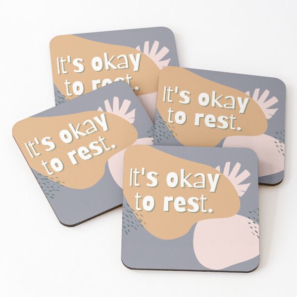 Item preview, it's okay to rest text graphic. designed and sold by aurorassadprose.