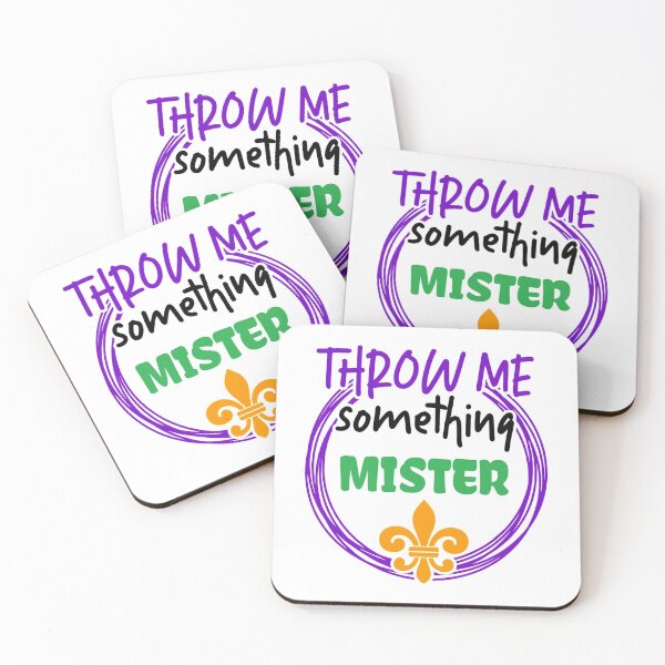 Item preview, Throw Me Something Mardi Gras Carnival Fat Tuesday designed and sold by Gordon Nelson.